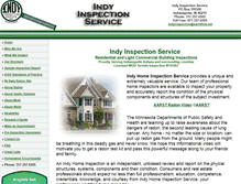 Tablet Screenshot of indyinspection.com